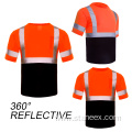 Custom LOGO Shirt Sleeve Work Hi-Vis Safety T-Shirts